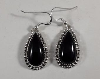 Black Onyx Earrings