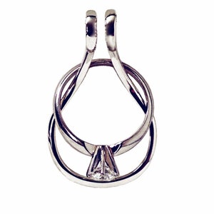 Collier porte-bague argent Kahu, bague de fiançailles porte-collier, bague de mariage porte-collier porte-anneau gardien collier médecin porte-bague cadeau