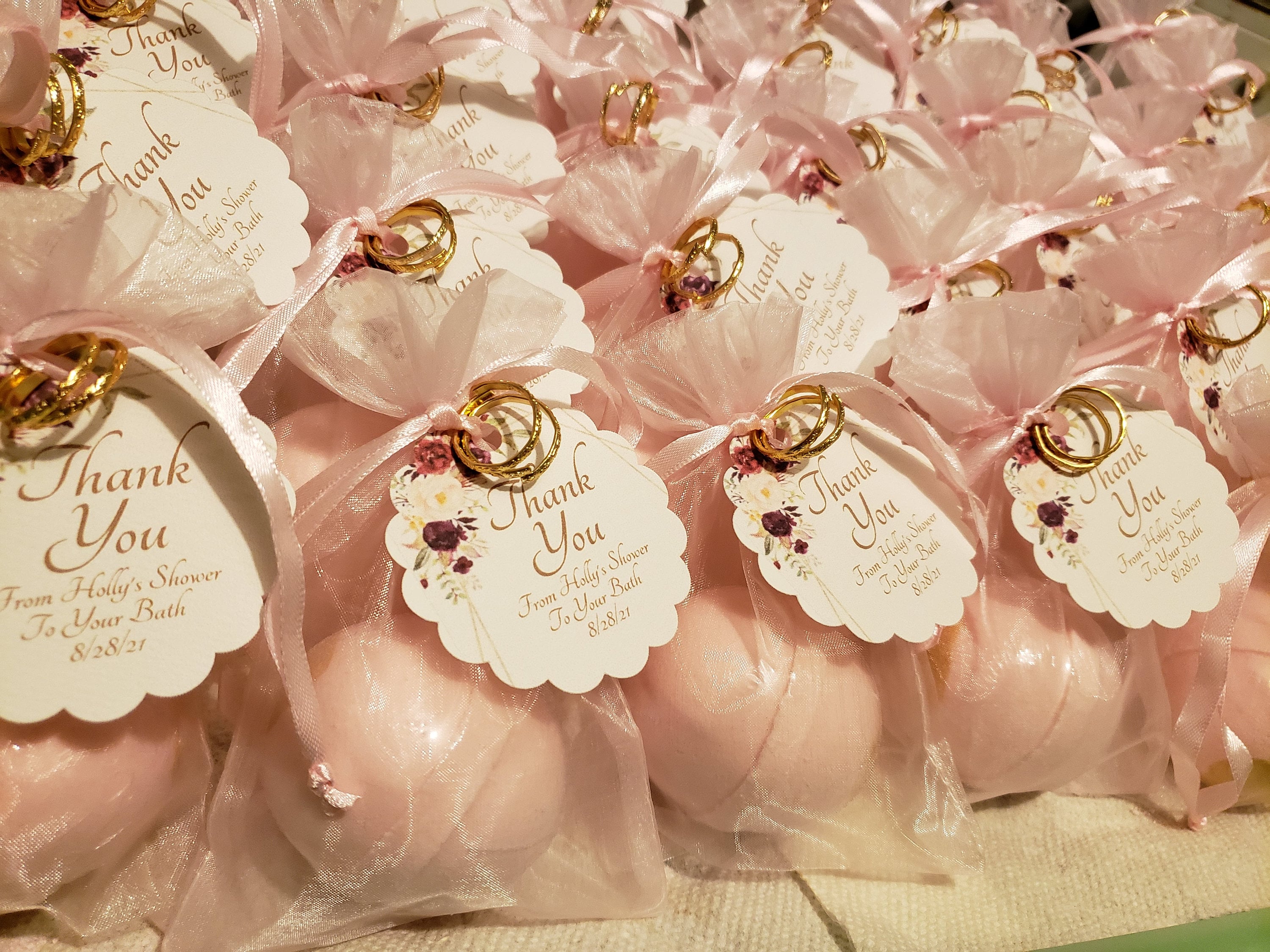 Bridal Shower Favors, Bath Bomb Gifts: Personalized Wedding Theme, Natural,  Made in USA - Etsy, image size:3000x2250