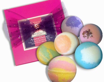 Large Bath Bombs Gift Set, 4.5 oz each Colorful Bath Bomb, Birthday Gift, Gift for her, Friend Gift, Holiday Gift