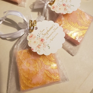 Soap Party Favors, Bridal Shower Favors, Baby Shower Favors, Soap Favors, Made In USA, Custom Soap Favors