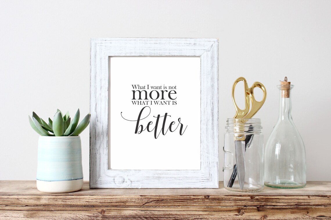 Wall Decor Trio Be Your Own HERO / I Am Enough / Don't Want More want