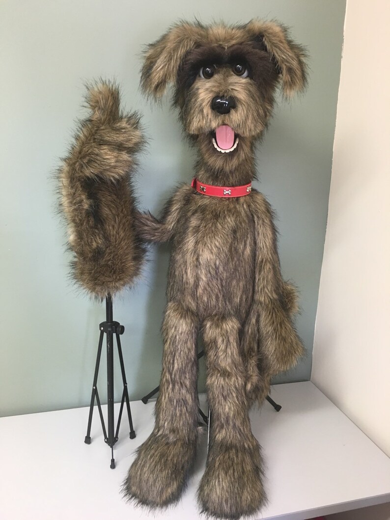 Custom Made Professional Dog Puppet / muppet with Live Hands Etsy