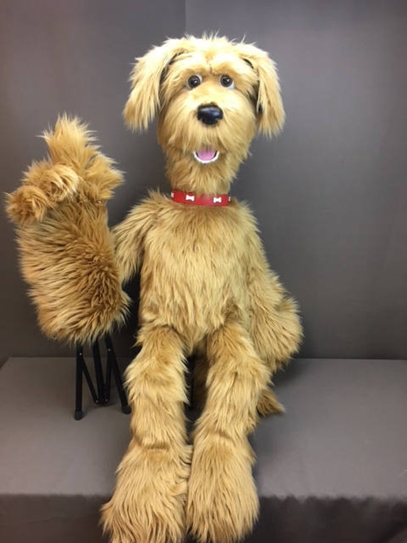 Custom Made Professional Dog Puppet / muppet with Live Hands Etsy