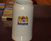 Steins, Vintage Kaltenberg - Beer from the Royal Highness Salt Glaze Stoneware German Stein, Marked 1L HERB German Mug, 1980 39 s