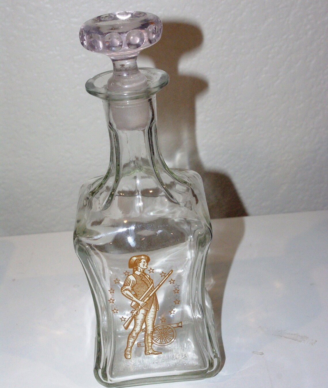 Vintage Colonial Decanter Old Fitzgerald Collection Picture Etsy
