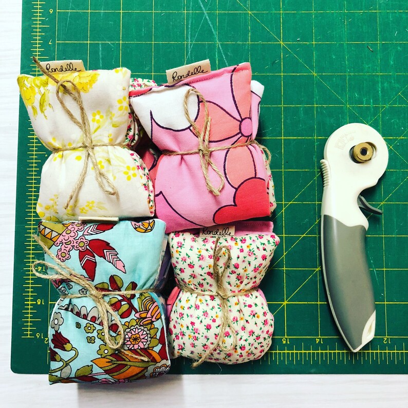 Eye Pillows in Vintage Fabrics 10 PACK With Brown Rice and Etsy