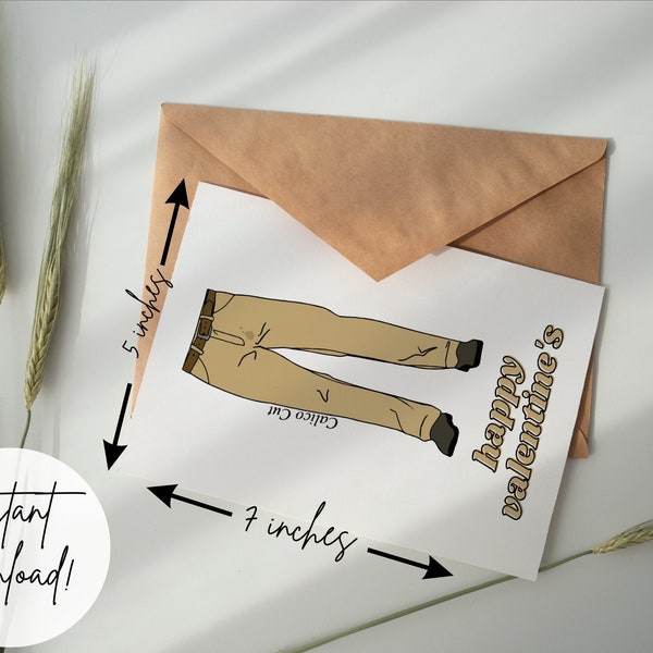 Calico Cut Pants Etsy