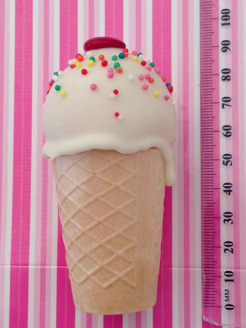 ICE CREAM CONE Cake Pops Favour Bomboniere 12 set Etsy