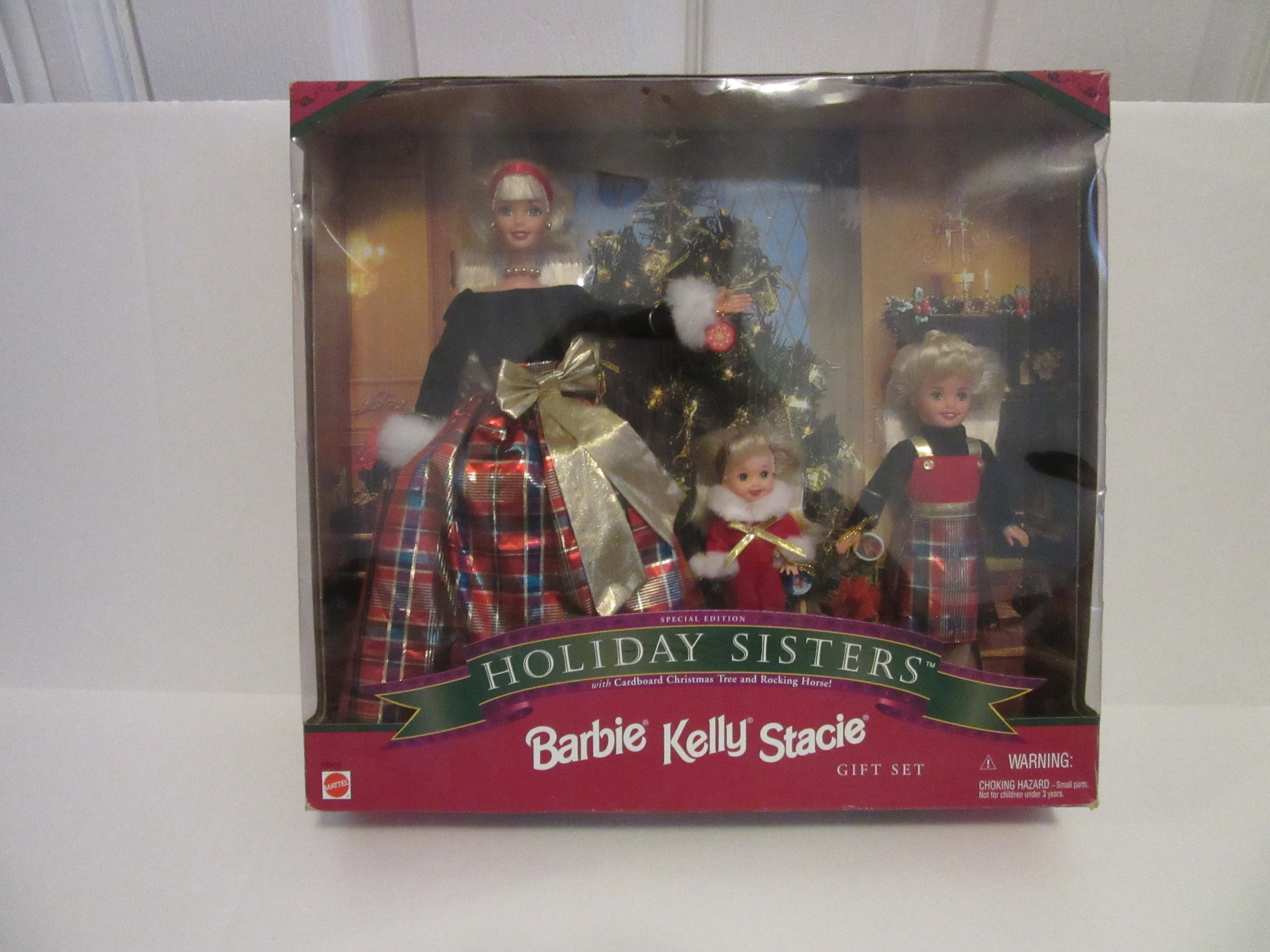 1998 Holiday creamic Sisters Barbie Gift