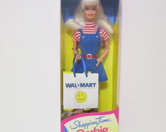 Shopping Time Walmart Barbie Doll Mattel 1997