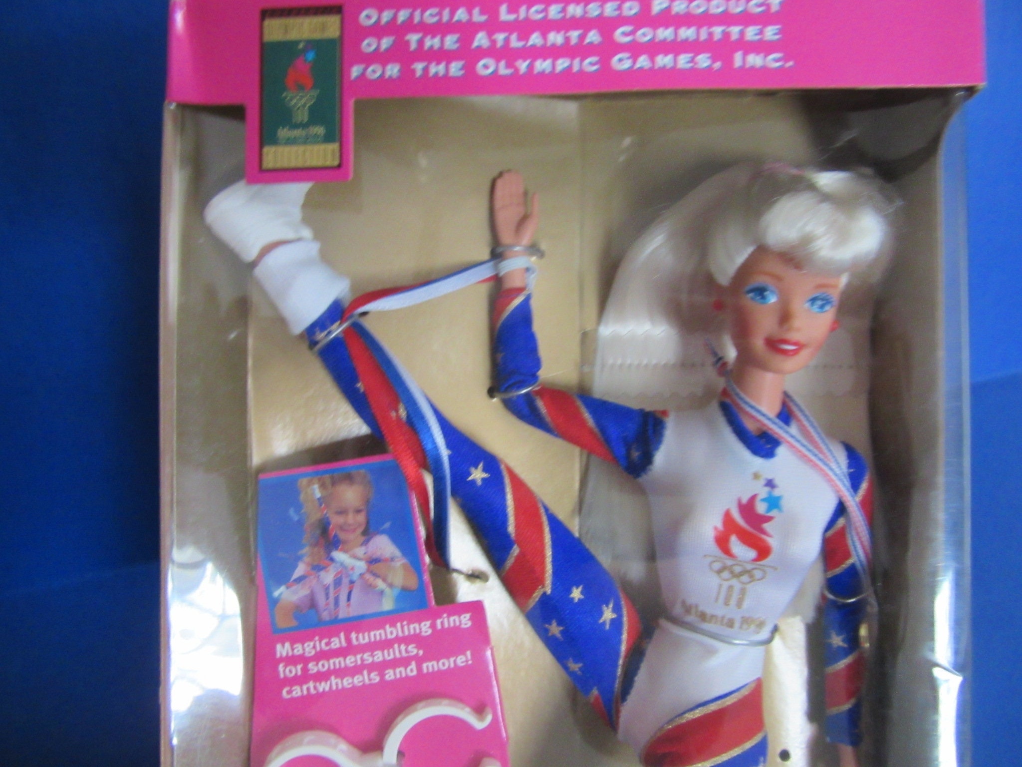 Barbie Olympic Gymnast Barbie Doll (Auburn Hair 1995)