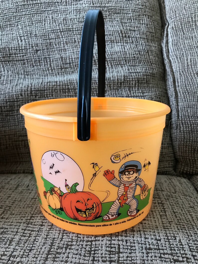 Mcdonalds Halloween Trick or Treat Boo Buckets Pails Trio 5 Etsy