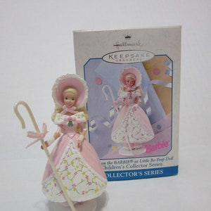 Little Bo Peep Barbie Hallmark Keepsake Ornament Mattel  Children&#39;s Collector&#39;s Series 1998 Spring Collection