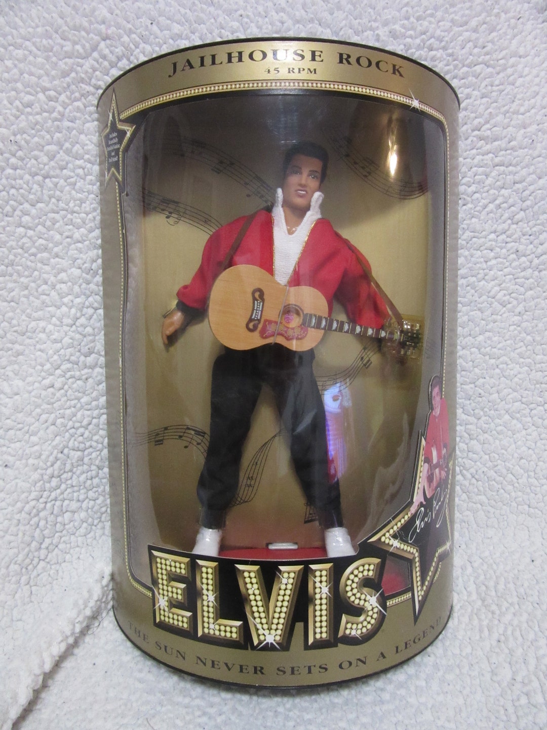 Vintage 1993 Elvis Presley Jailhouse Rock Collectible Figure
