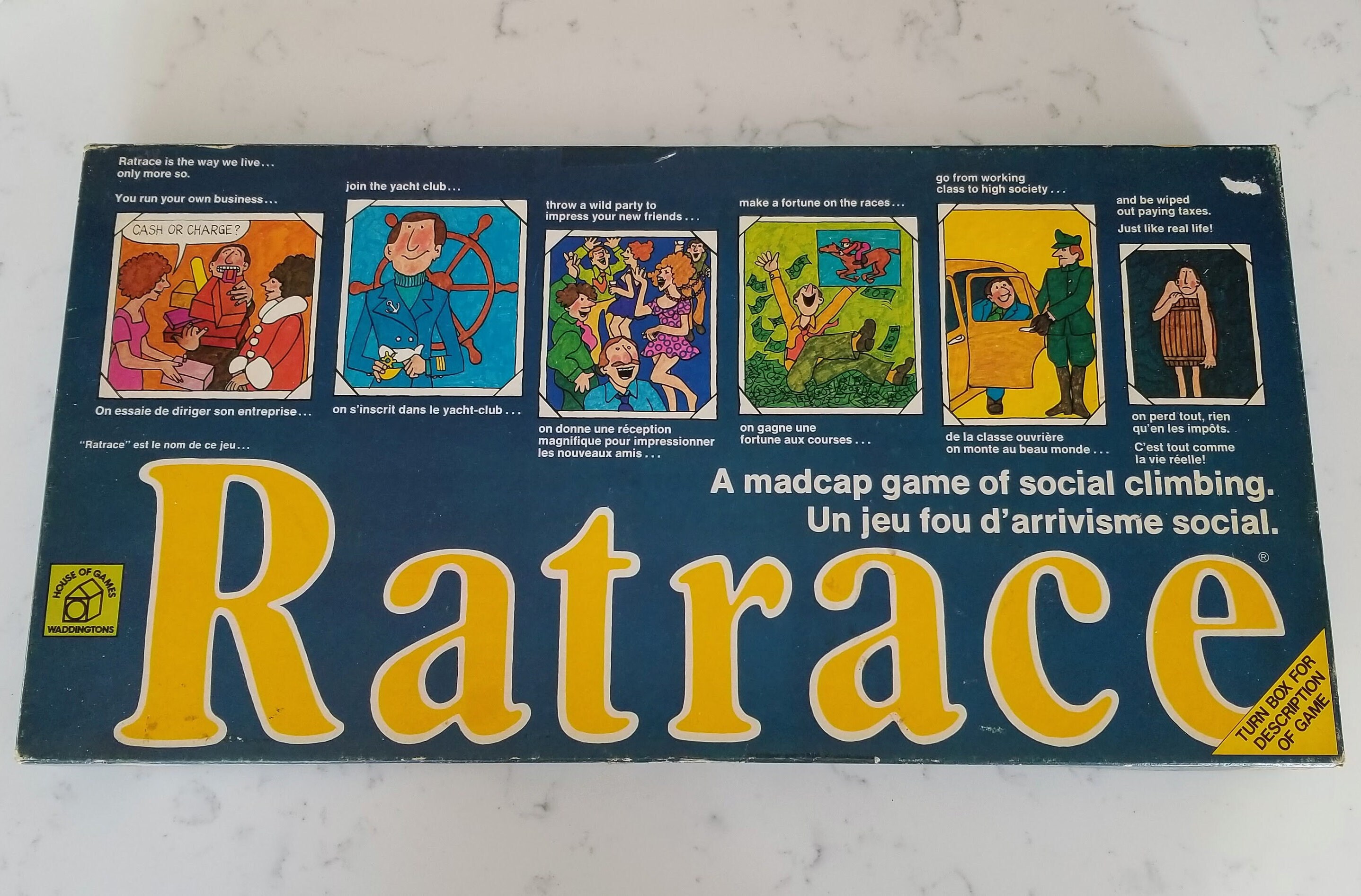 Retrace Vintage Board Game House of Games Corporation - Etsy