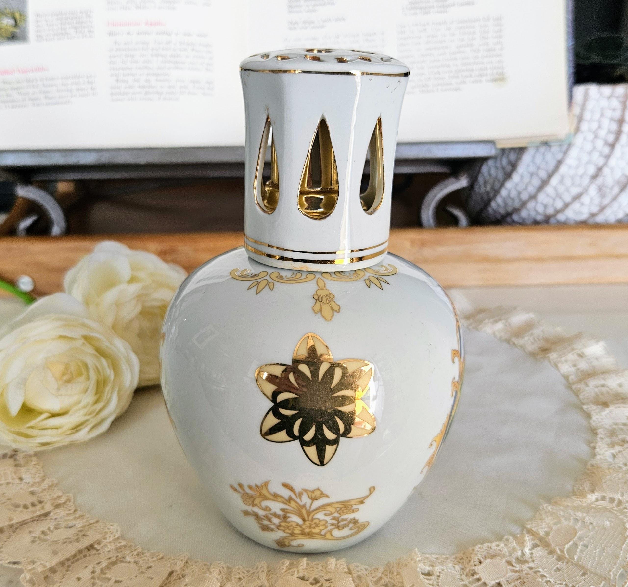 Vintage Ceramic Lampe Berger Style Oil Burner/incense/perfume