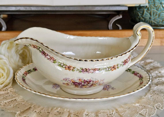 ヴィンテージ ジョンソンブラザーズ クイーンズブーケ グレービー