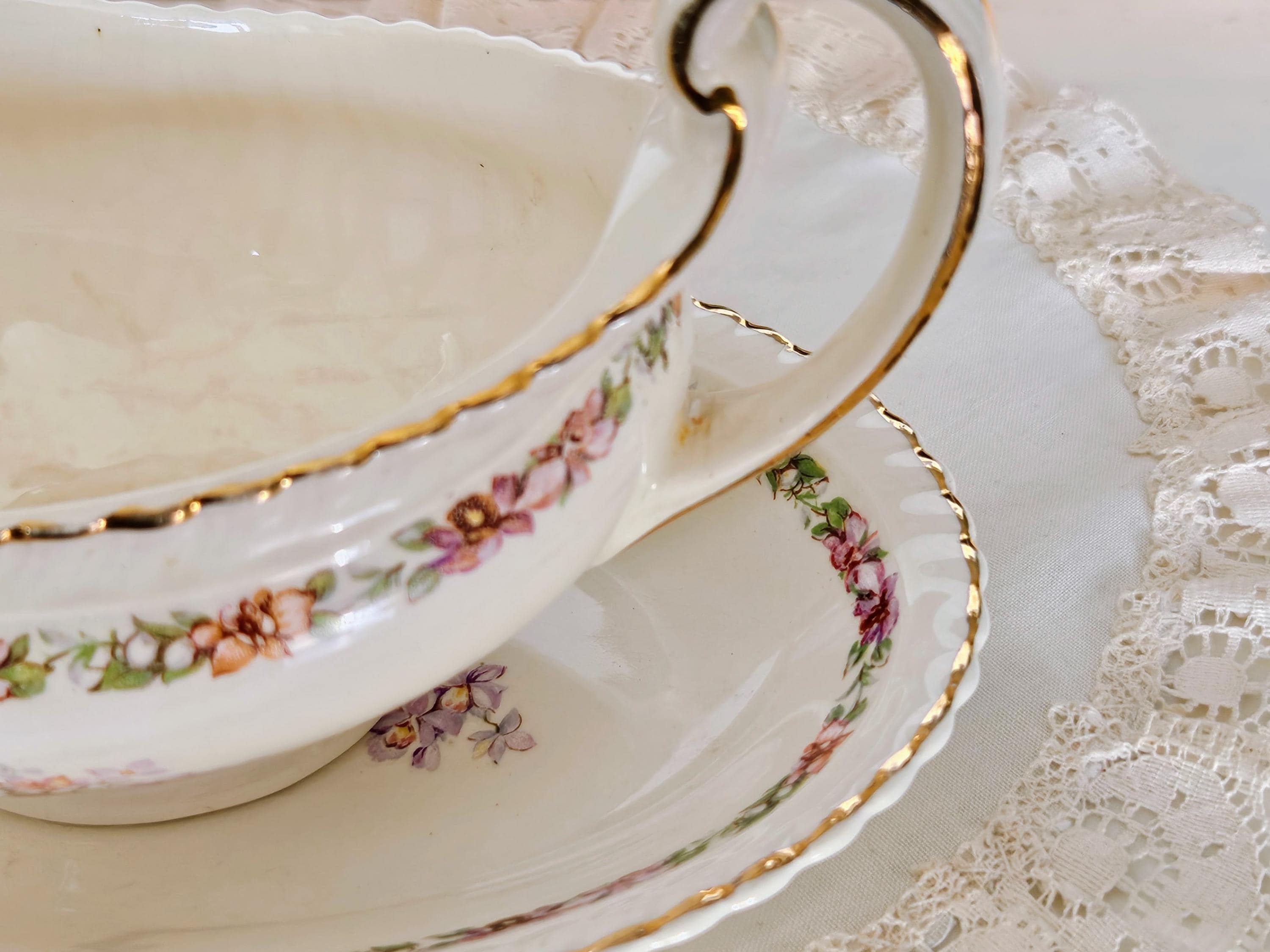 ヴィンテージ ジョンソンブラザーズ クイーンズブーケ グレービー