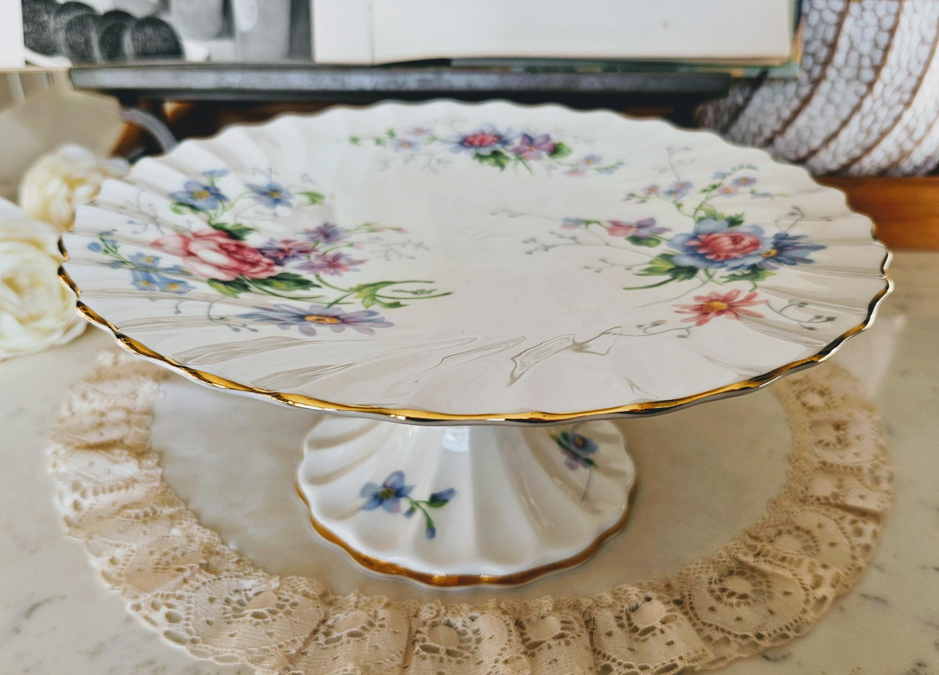 Crown Staffordshire England's Glory - Etsy