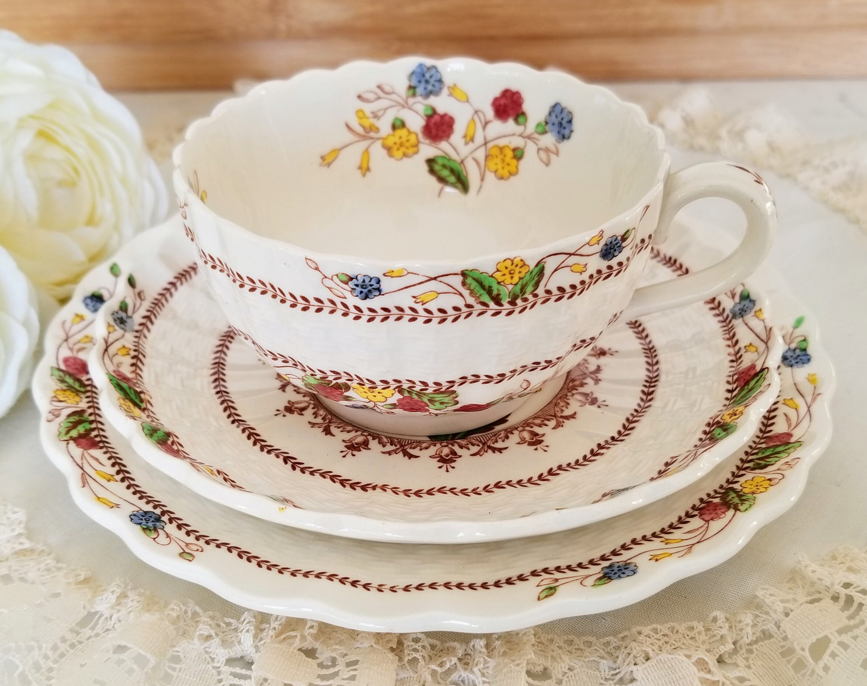 Spode Trio - Etsy