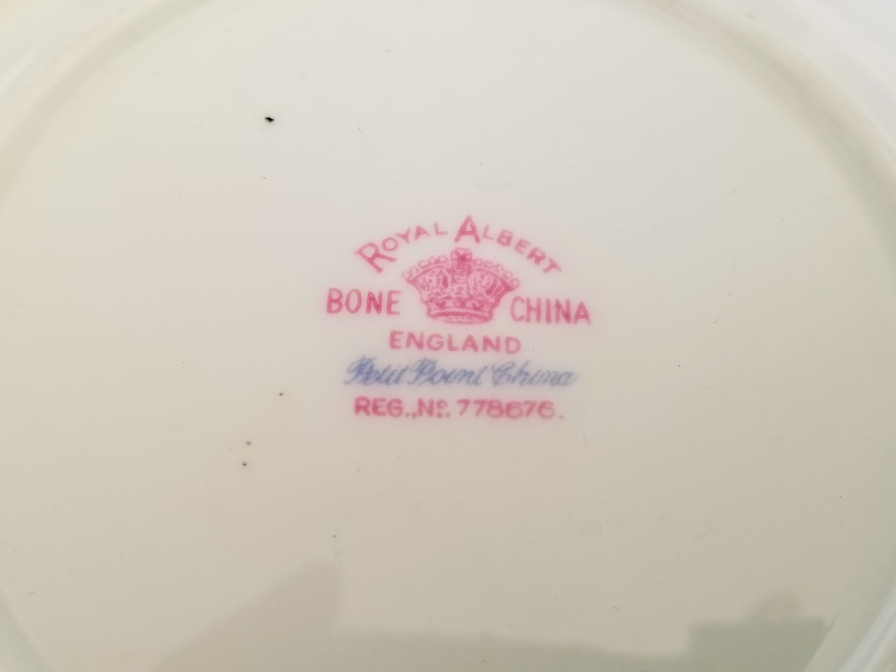 ロイヤルアルバート プチポイント、クー スープ/シリアルボウル、英国