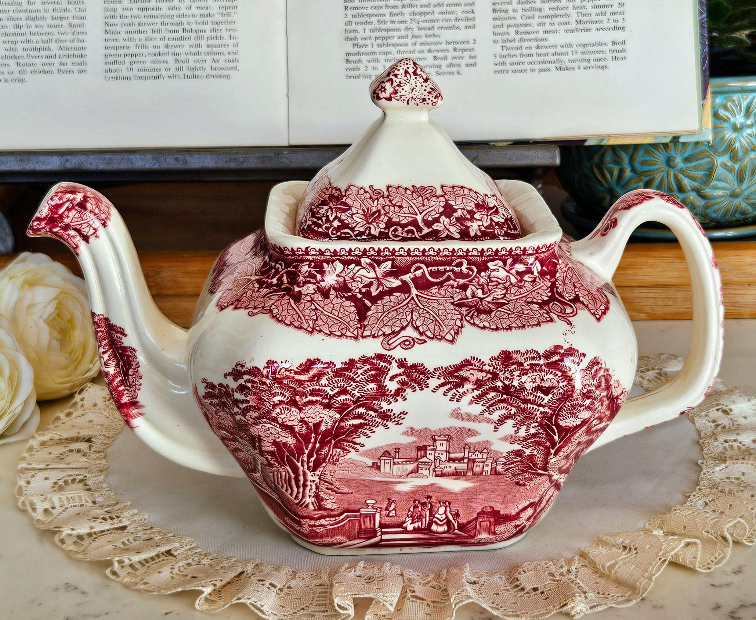 Yahoo!オークション ☆未使用保管品 メイソンズ ビスタ ティーポット