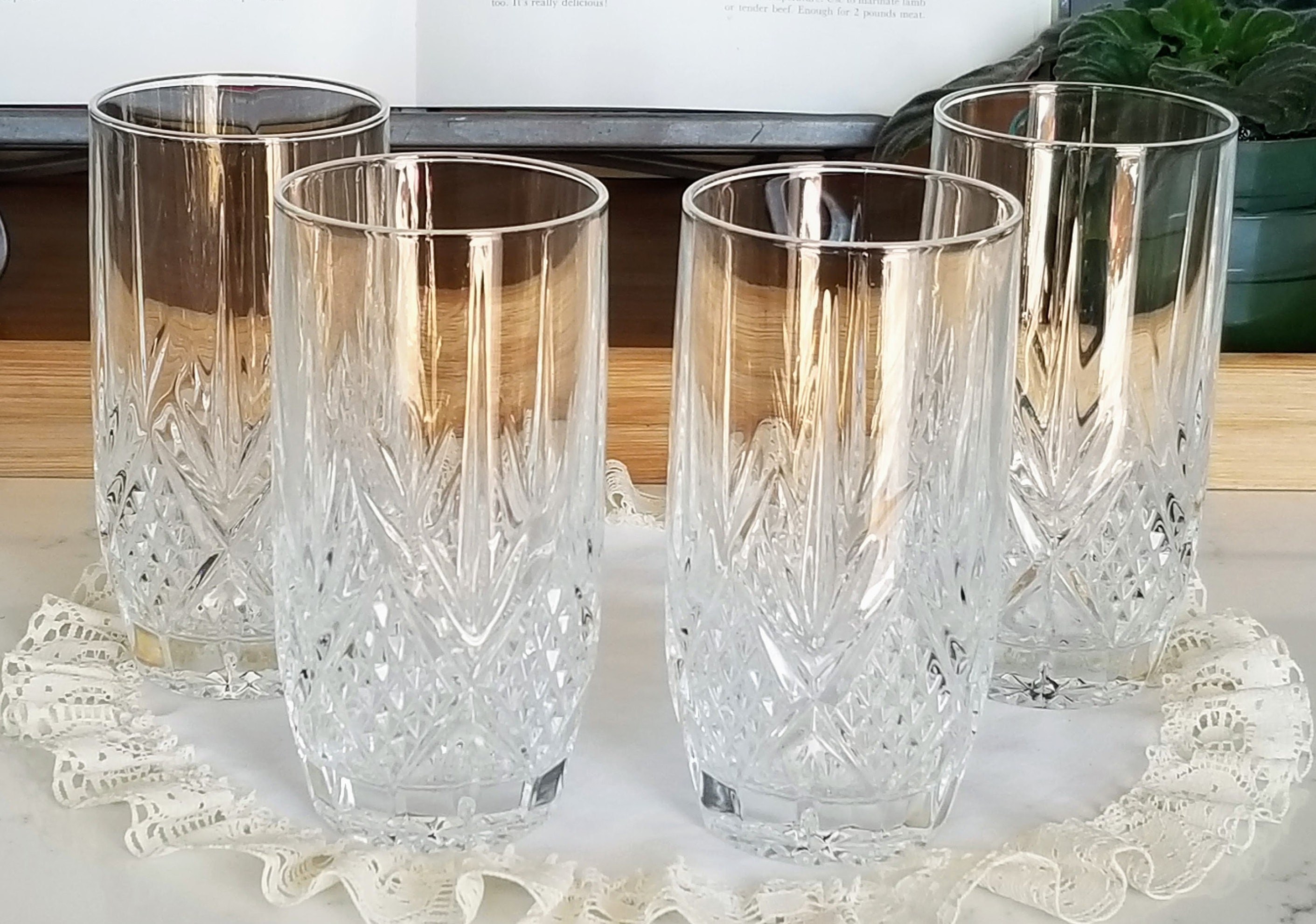 Buy Crystal Dinner Set Online In India Etsy India