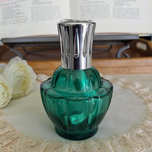 Vintage Berger Aromalampa, Glas Tillverkad i Frankrike, Lampe Berger Oljebrännare/Rökelse/Parfym/Doftdiffusorflaska