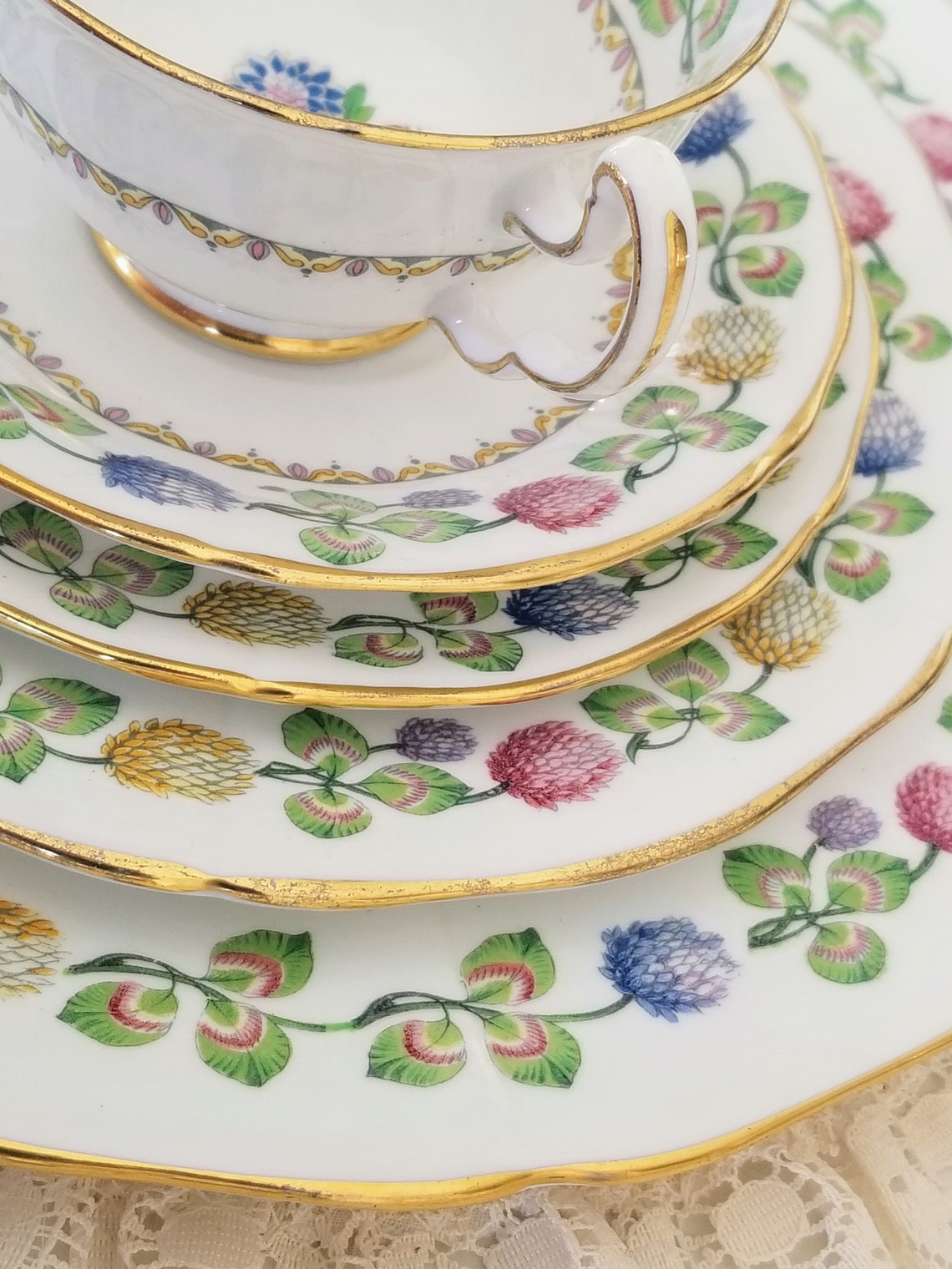 Vintage Adderley Meadosweet Replacement Pieces, Bone China Made in ...