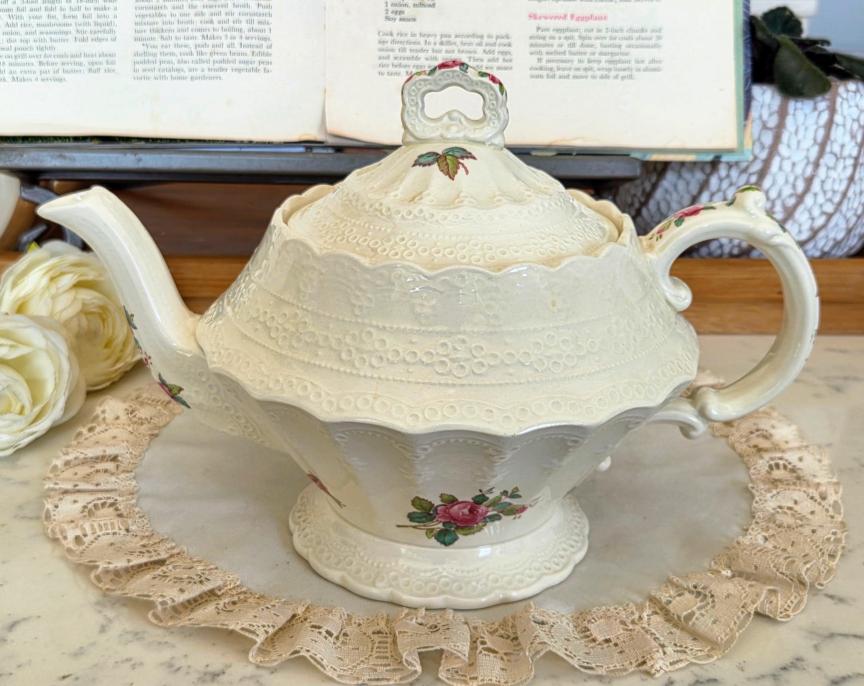 Spode's Jewel Billingsley Rose - Etsy Canada
