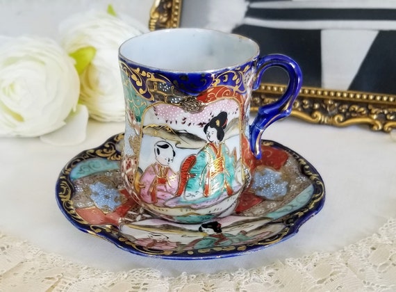 Antique cup and saucer best sale sets