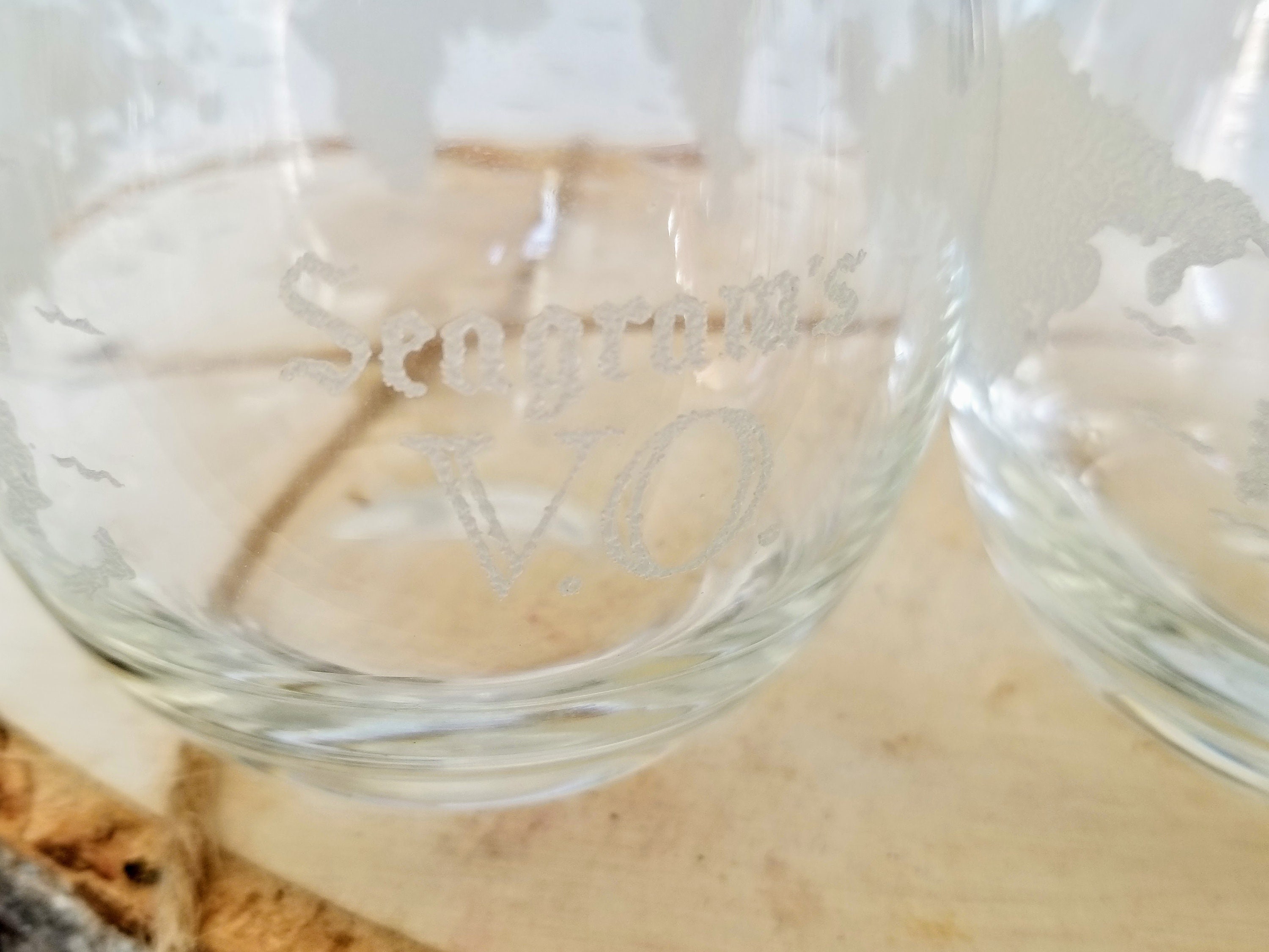 Seagrams vo glass - Etsy 日本
