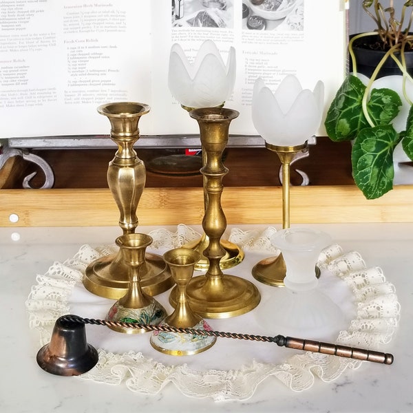 Flower Candle Snuffer Etsy