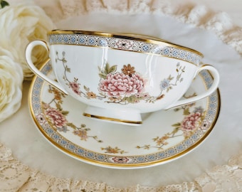 ロイヤルドルトン カントン ティーセット：ファインボーンチャイナ 21