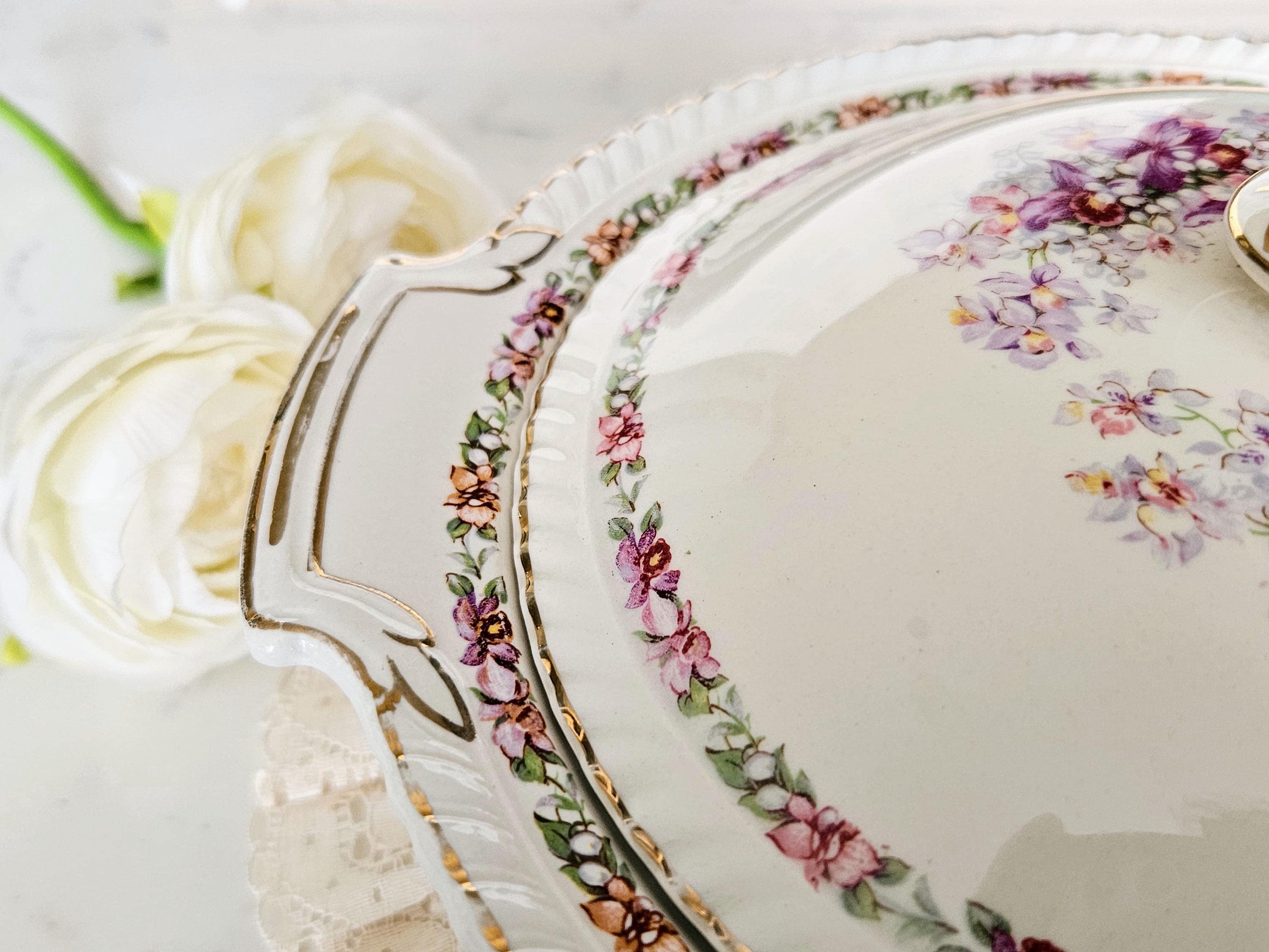 Johnson brothers hearts and flowers dishes - Etsy 日本