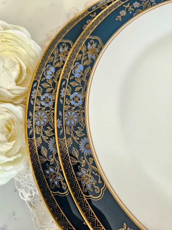 ロイヤルドルトン  Gold H.4980 ディナー皿4枚 ロイヤルドルトン Royal Gold H.4980 ディナー皿4枚