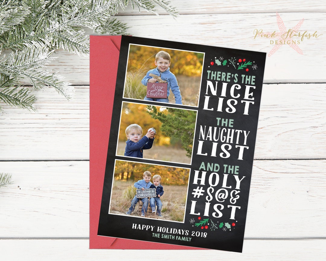 Christmas Card, Holiday Card, Funny Christmas Card, Kids Christmas Card ...