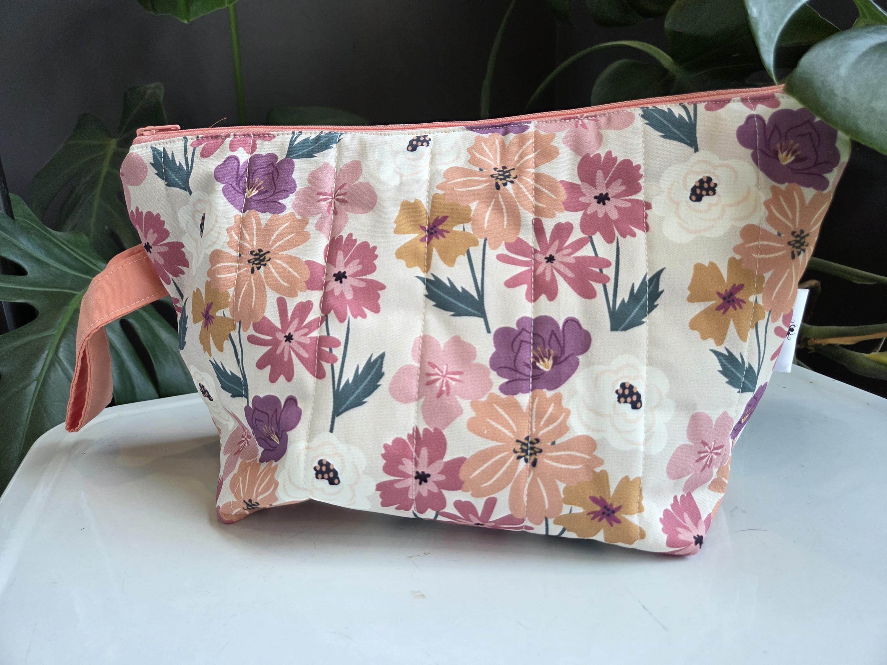Quilted Zipper Project Bag (3-4 skein)