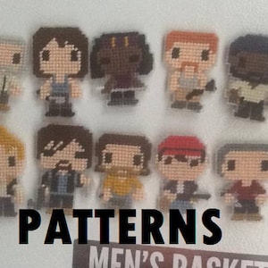 Walking Dead Plastic Canvas Patterns