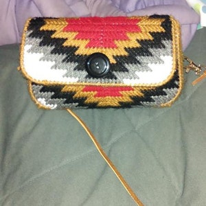 Southwestern Purse PATTERN for Plastic Canvas