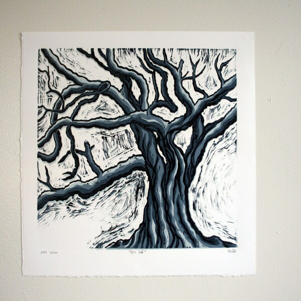 Block Print Art Etsy