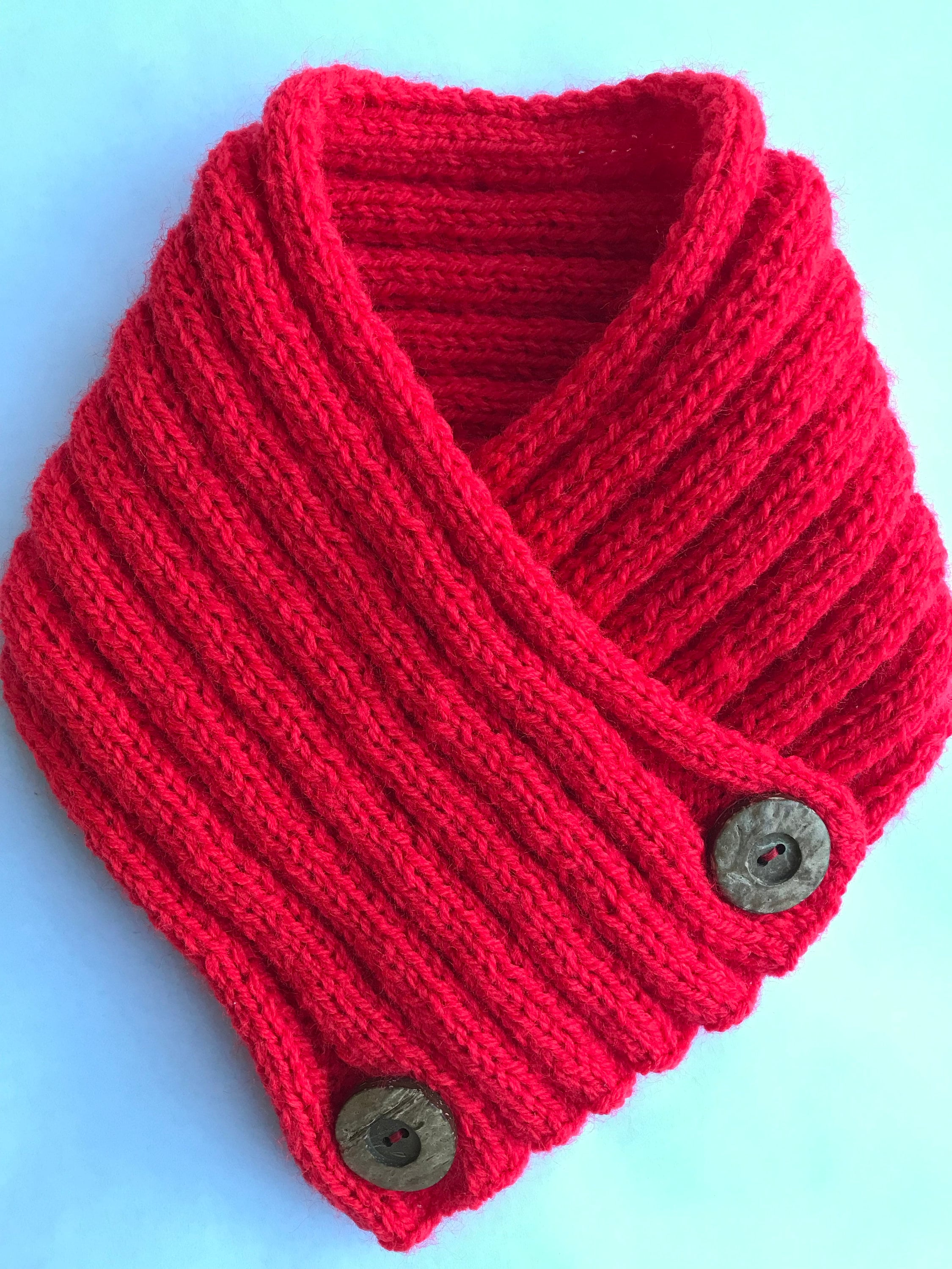Child's Neck Warmer Knitting Pattern DK Etsy UK