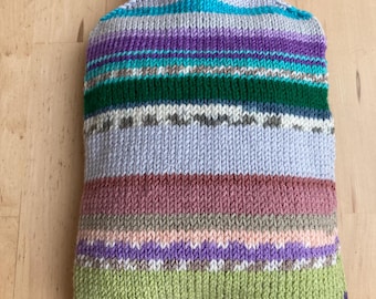 Hot Water Bottle Cover Knitting Pattern in English PDF