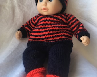 Baby Annabell Doll Trousers knitting pattern (DK) in English