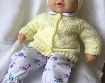 Vintage 4.5 Inch Baby Born Doll W/accessories, Zapf Creation Vintage 4.5 Inch Baby Born Doll W/accessories, Zapf Creation