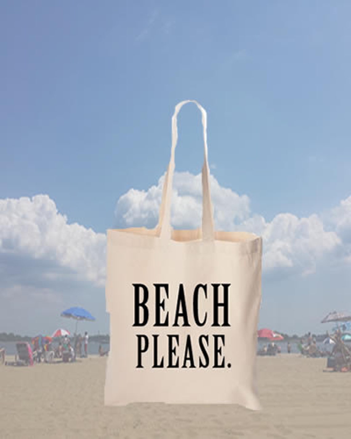 Beach Please. Tote Bag by Fashionisgreat - Etsy