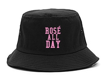 Rose All Day Bucket Hat by Fashionisgreat