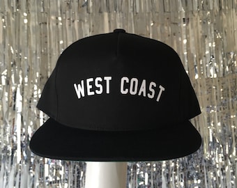 West Coast Black SnapBack Hat by Fashionisgreat