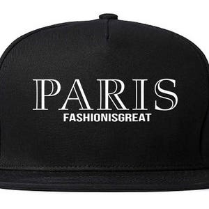 Paris Snapback Hat By Fashionisgreat